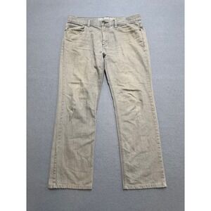 Mexx Jeans Men's 32x29 Tan Khaki Regular Fit Straight Leg Mid Rise Denim Cotton
